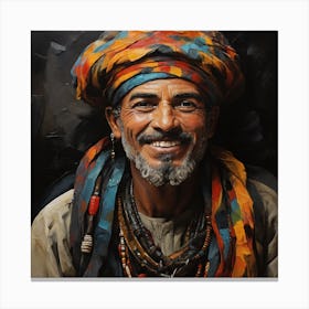 Man In A Turban Canvas Print