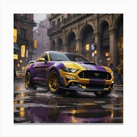 Ford Mustang Gt 1 Canvas Print