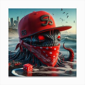 Octopus Canvas Print