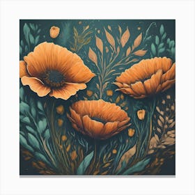 Poppies Canvas Print