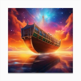 Noah'S Ark Canvas Print