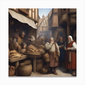 Merchants Canvas Print