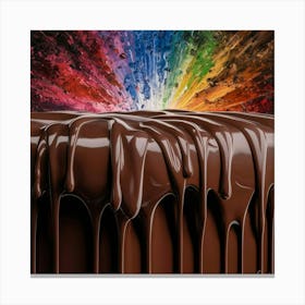 Chocolate Cake Canvas Print