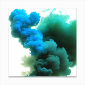 Smoke In The Air Canvas Print