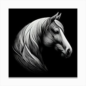 Horse Head 7 Canvas Print