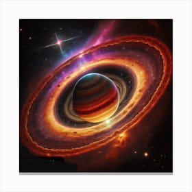 Saturn Canvas Print