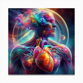 Human Heart 4 Canvas Print