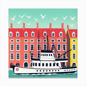 Swedish Harbor 2 Canvas Print