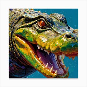 Alligator Canvas Print