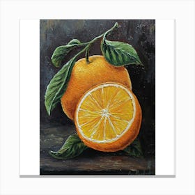 Oranges Canvas Print