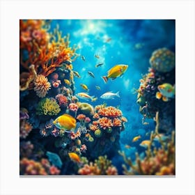 Coral Reef18 Canvas Print