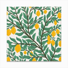 Lemons Canvas Print