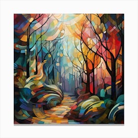 Forest Path 1 Canvas Print