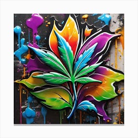 Marijuana Leaf 1 Canvas Print