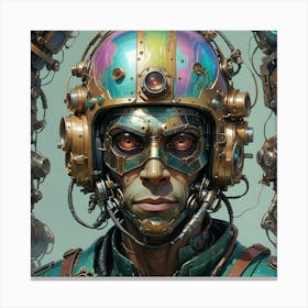 Robot Man Canvas Print