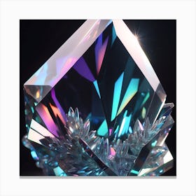 Crystal Shards Canvas Print