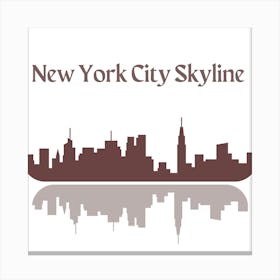 New York City Skyline Canvas Print