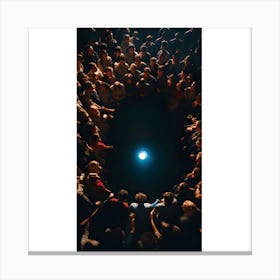 Crowd Of People Canvas Print