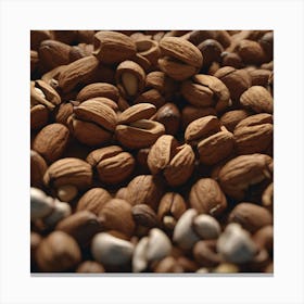 Nuts And Seeds 18 Canvas Print