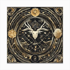 Zodiac Sign 3 Canvas Print