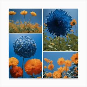 Un Flower Pop Art In Style Anna Atkins (1) 2024 04 19t193816 Canvas Print