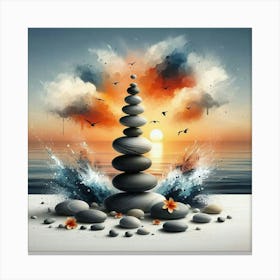 Zen Meditation Canvas Print