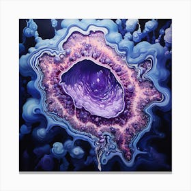 Lucid Geode Canvas Print