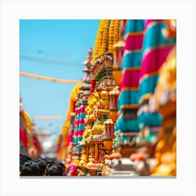 Sri Lankan Temples Canvas Print