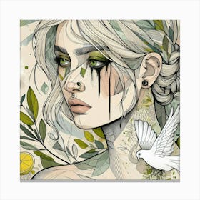 Olive 3 Canvas Print