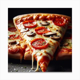 Pizza55 Canvas Print