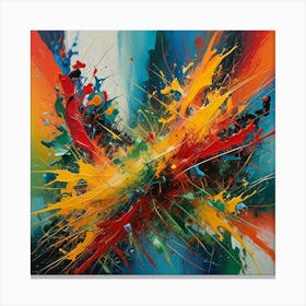 Abstract Painting 25 Canvas Print