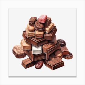 Chocolates 7 Canvas Print