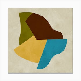 Modern geometric shapes 22 Canvas Print