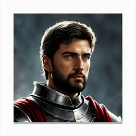 Noble Knight Canvas Print