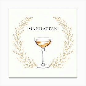 Manhattan Cocktail 02 Canvas Print