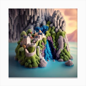 Castle In The Sky 2 Canvas Print