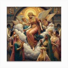 Birth Of Jesus Canvas Print