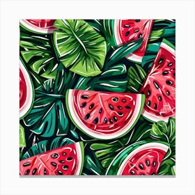 Watermelon Slices (1) Canvas Print