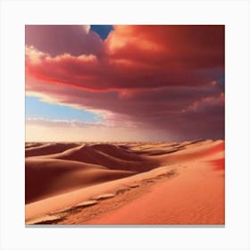 Desert Sky Canvas Print
