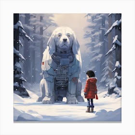 By-Tor And The Snow Dog 3 Canvas Print