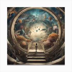 The Stairway To Heaven Canvas Print