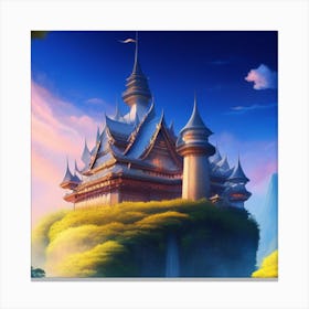 Fairytale Castle Canvas Print