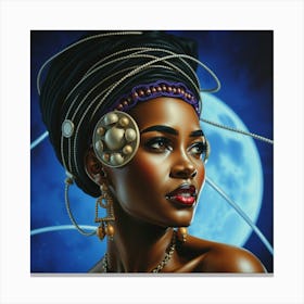 African Woman 22 Canvas Print