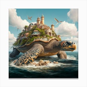Turtle Island Canvas Print