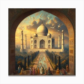 Taj Mahal 9 Canvas Print