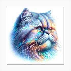 Creative Feline Cat Artwork 123 Canvas Print