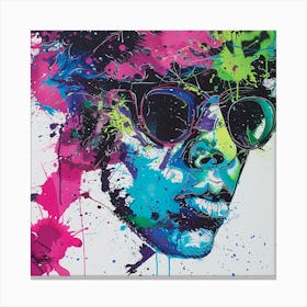 Splatter Painting 8 Canvas Print