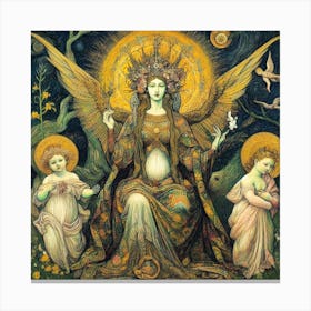 Virgin And Child 1 Canvas Print