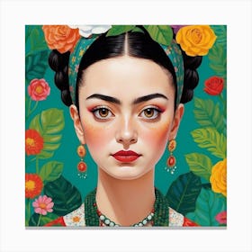 Frida Kahlo Canvas Print