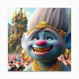 Trolls 8 Canvas Print